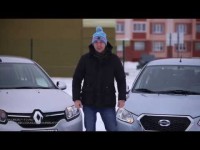 Сравнительный тест-драйв Datsun On-DO и Renault Logan от Игоря Бурцева